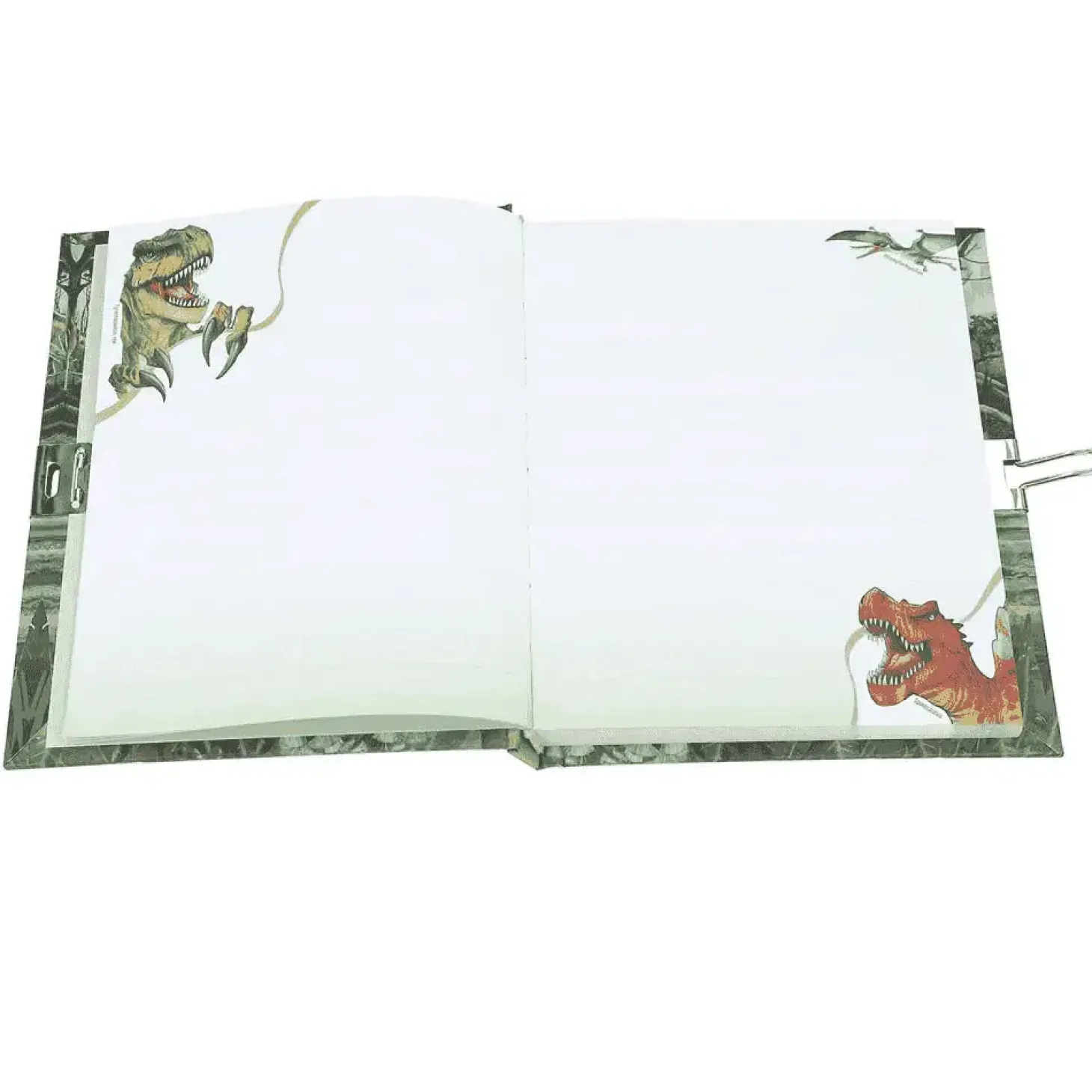 Dino World diario con candado