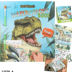 Dino World Libro De Acuarelas