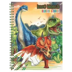 Dino World Libro De Colorear Con Lápices