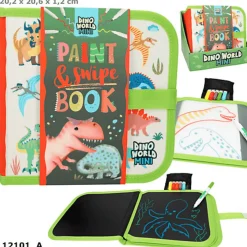 Dino World Libro Para Pintar Y Borrar