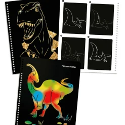 Dino World Magic Scratch Book Nuevo