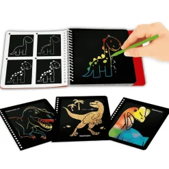 Dino World Mini Magic-Scratch Book