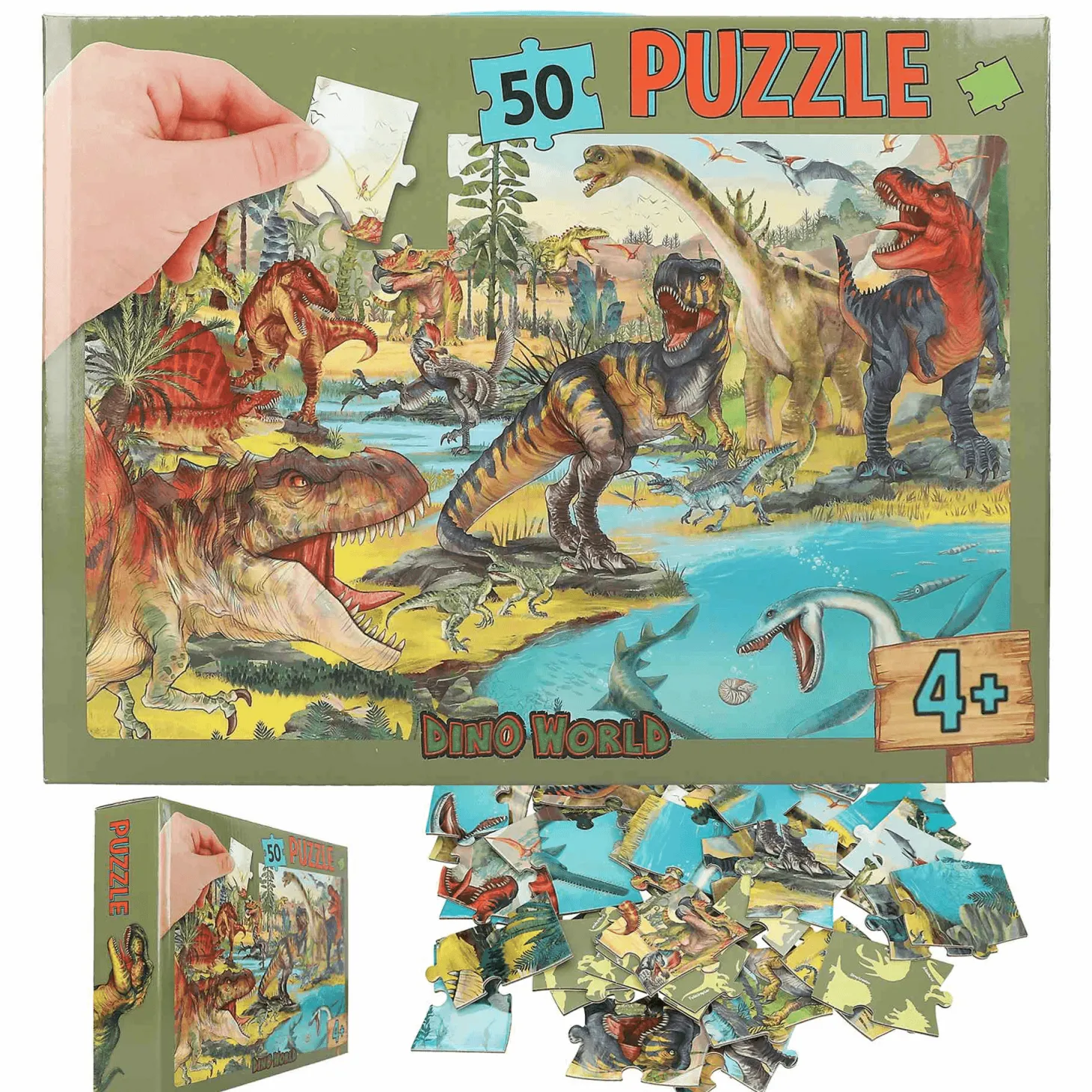 Dino World Puzzle 50 Piezas