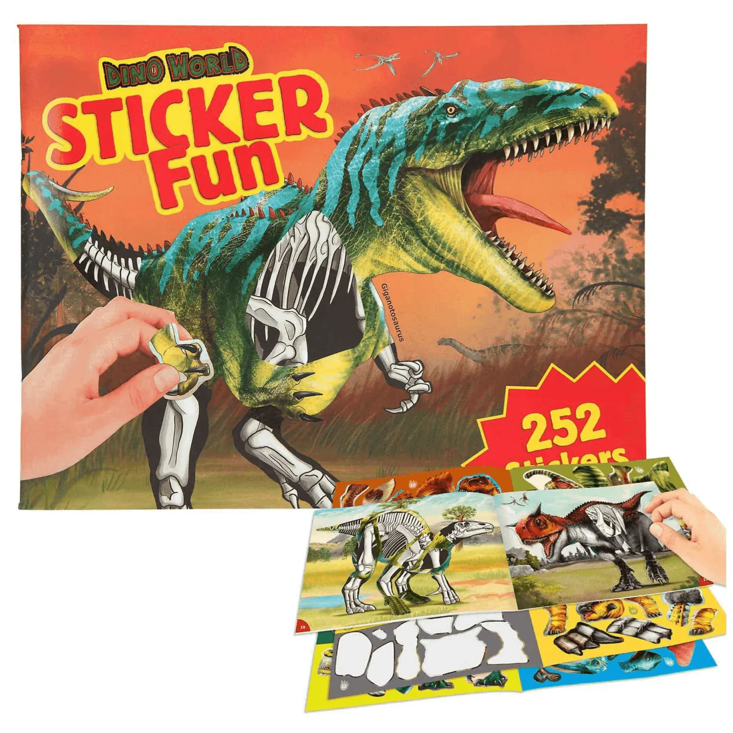 Dino World Sticker Fun
