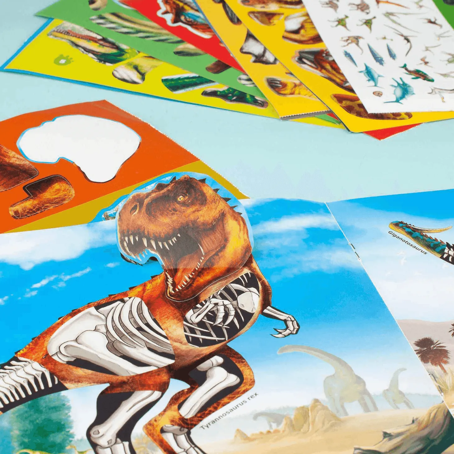 Dino World Sticker Fun
