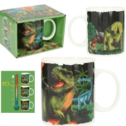 Dino World Taza con Efecto Térmico 320 ml