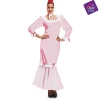 Disfraz Adulto Madrileña Blanco Mujer Talla XL