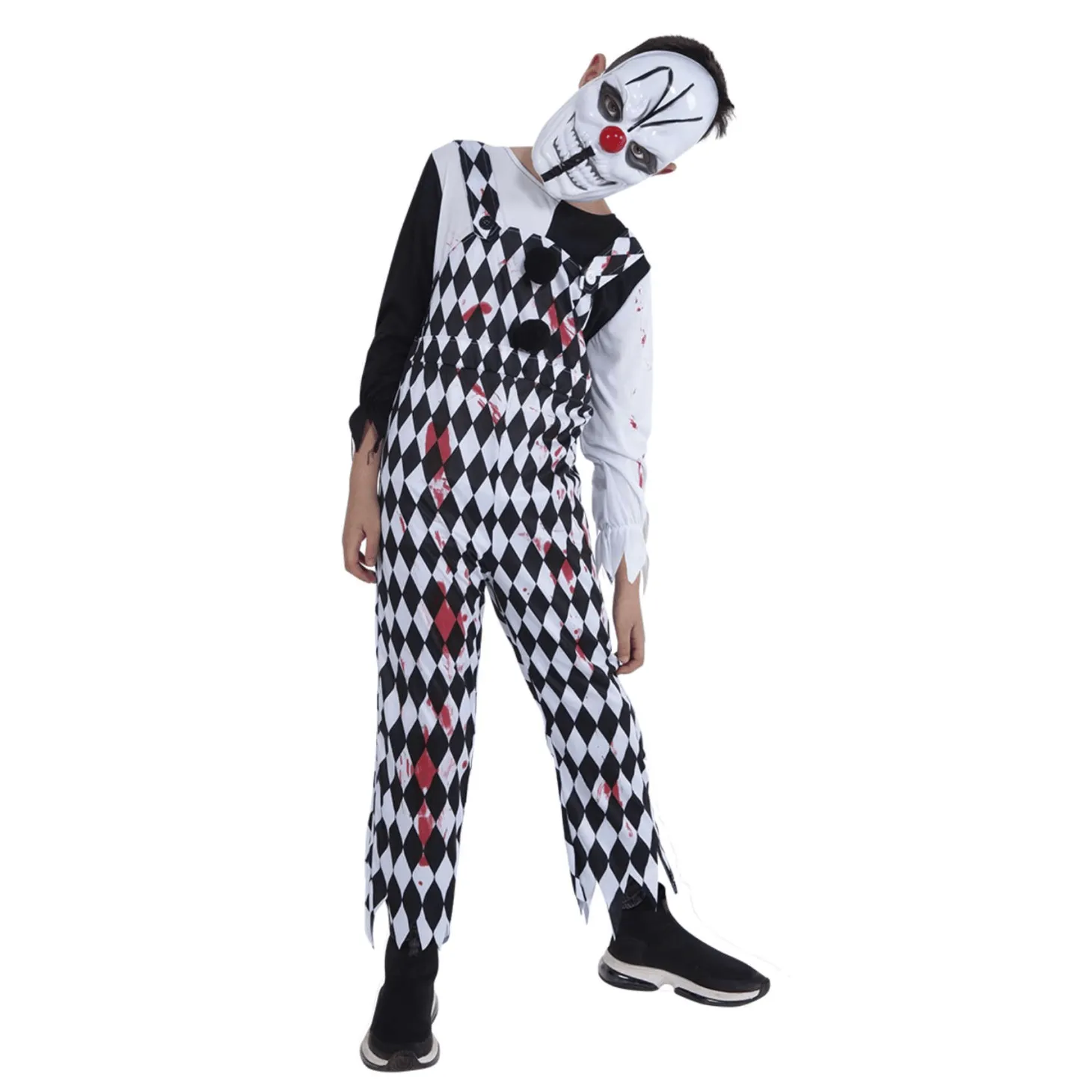 Disfraz Arlequín sangriento Infantil Talla 8 a 10 años