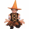 Disfraz Bebé Brujita Naranja 12-24 Meses