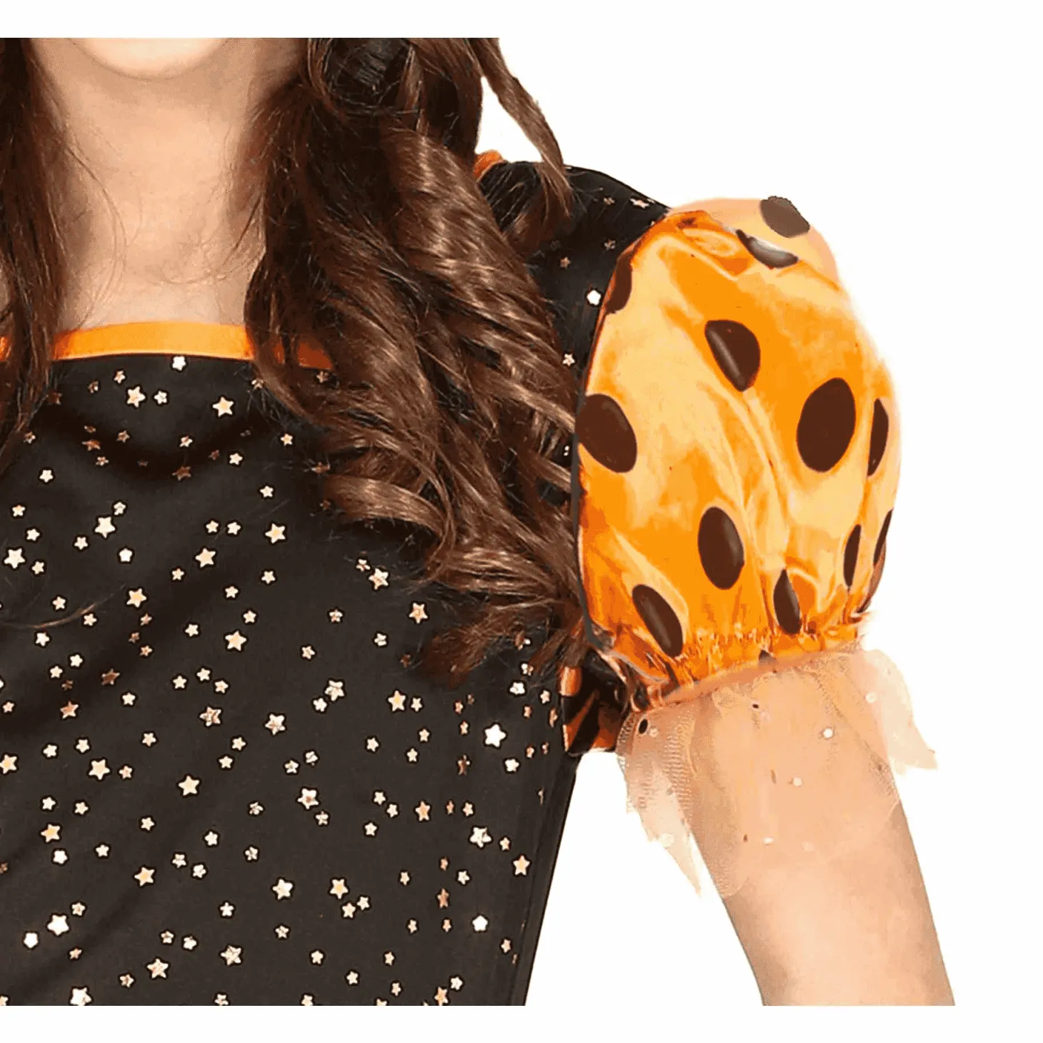 Disfraz Brujita Mangas Lunares 5-6 Años