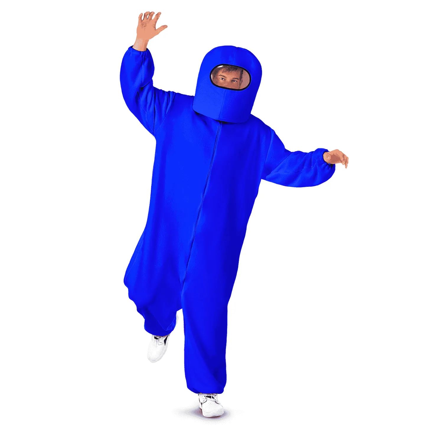 Disfraz de Among us impostor blue ml adulto talla ML