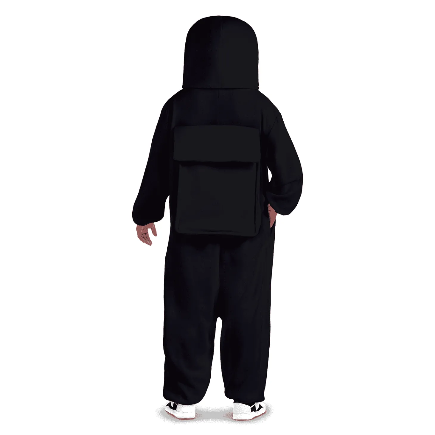 Disfraz de Among us impostor black adulto talla XL