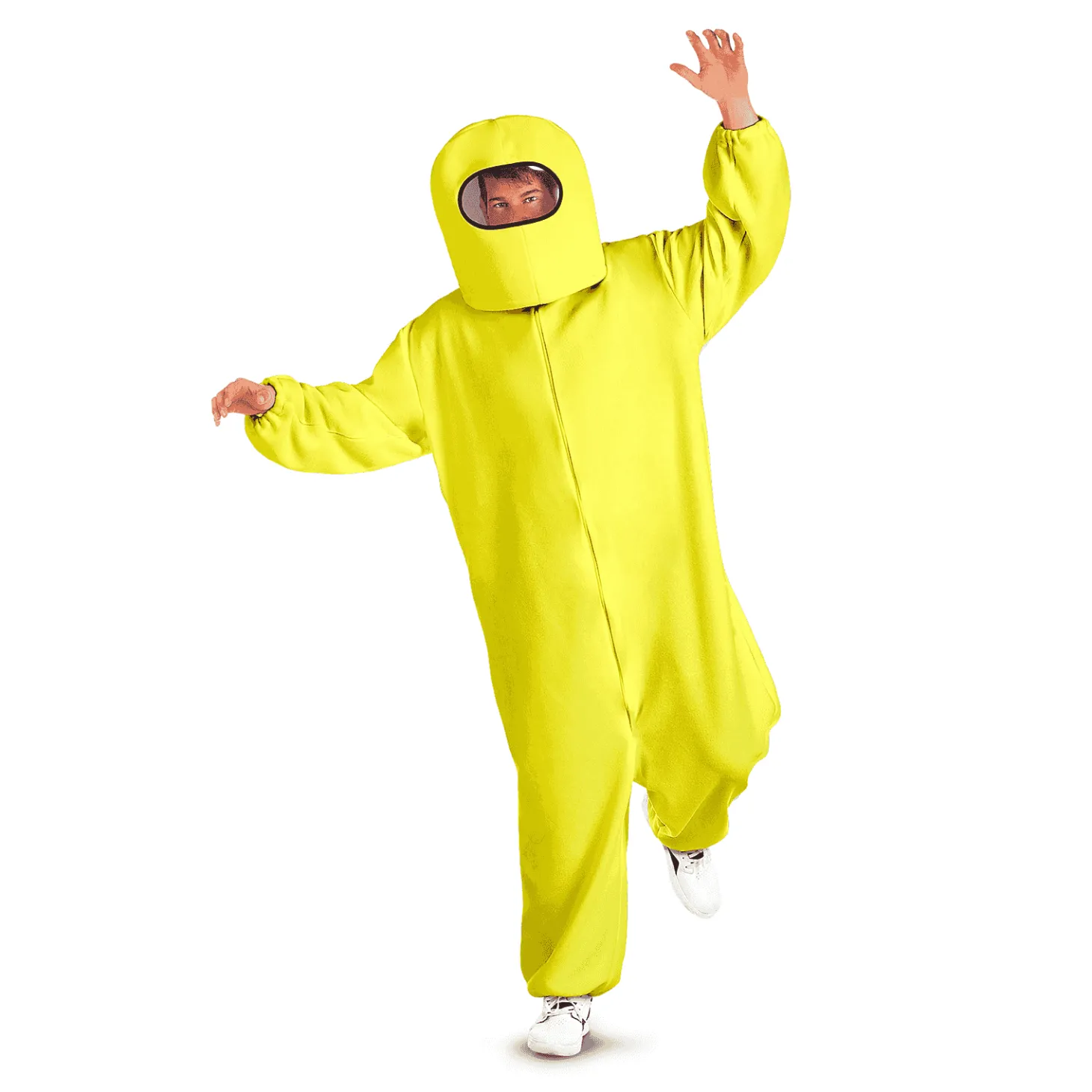 Disfraz de Among us impostor yellow ml adulto talla ML