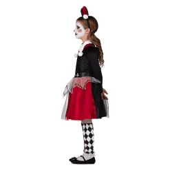 Disfraz de Arlequina roja 5-6 años infantil