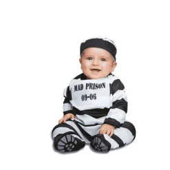 Disfraz de Baby prisoner 0-6 meses bebé