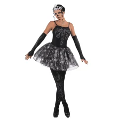 Disfraz de Bailarina esqueleto adulto talla M