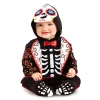 Disfraz de Bebé día de los muertos 0-6 meses bebé