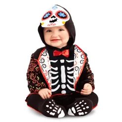 Disfraz de Bebé día de los muertos 7-12 meses bebé