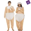 Disfraz de Bebé gordito adulto talla ML