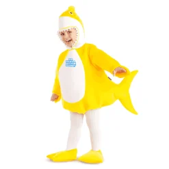 Disfraz de Bebé tiburón amarillo 12-24 meses bebé