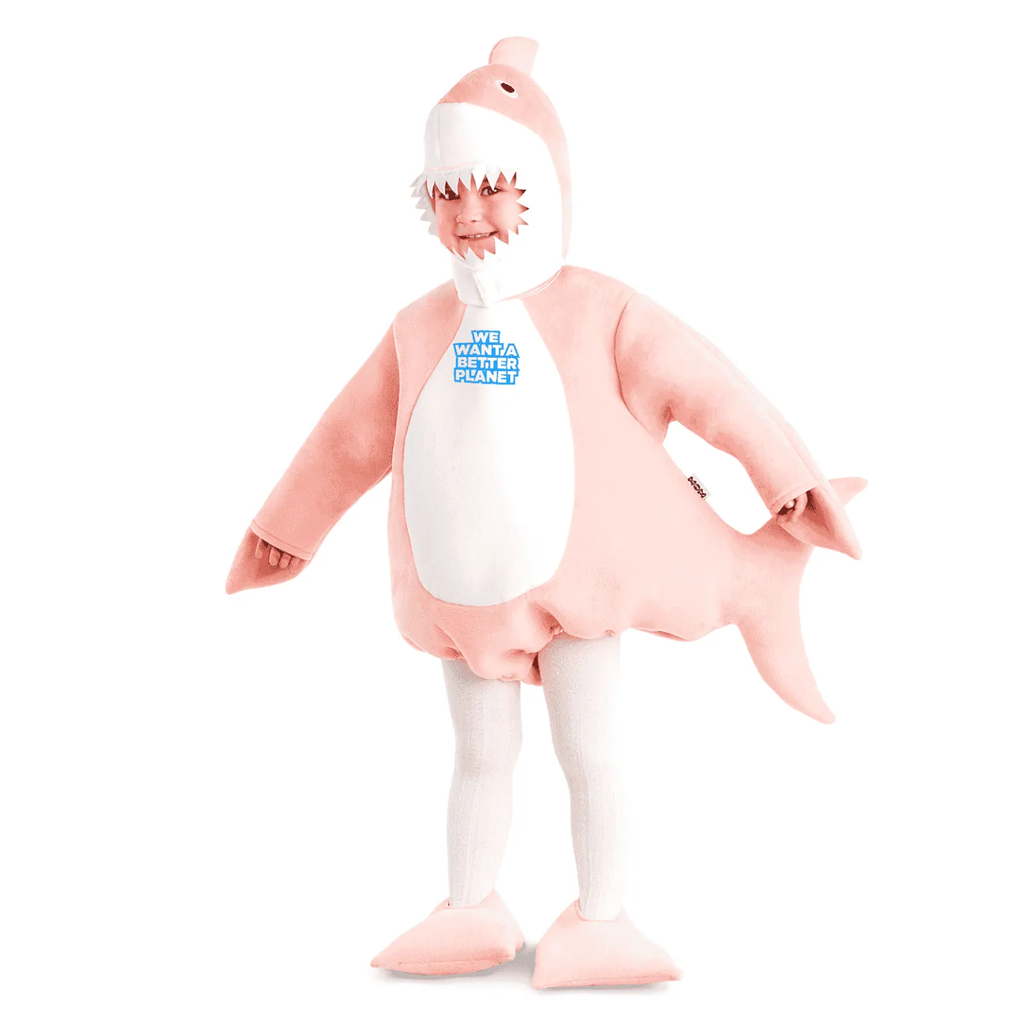 Disfraz de Bebé tiburón rosa 12-24 meses bebé