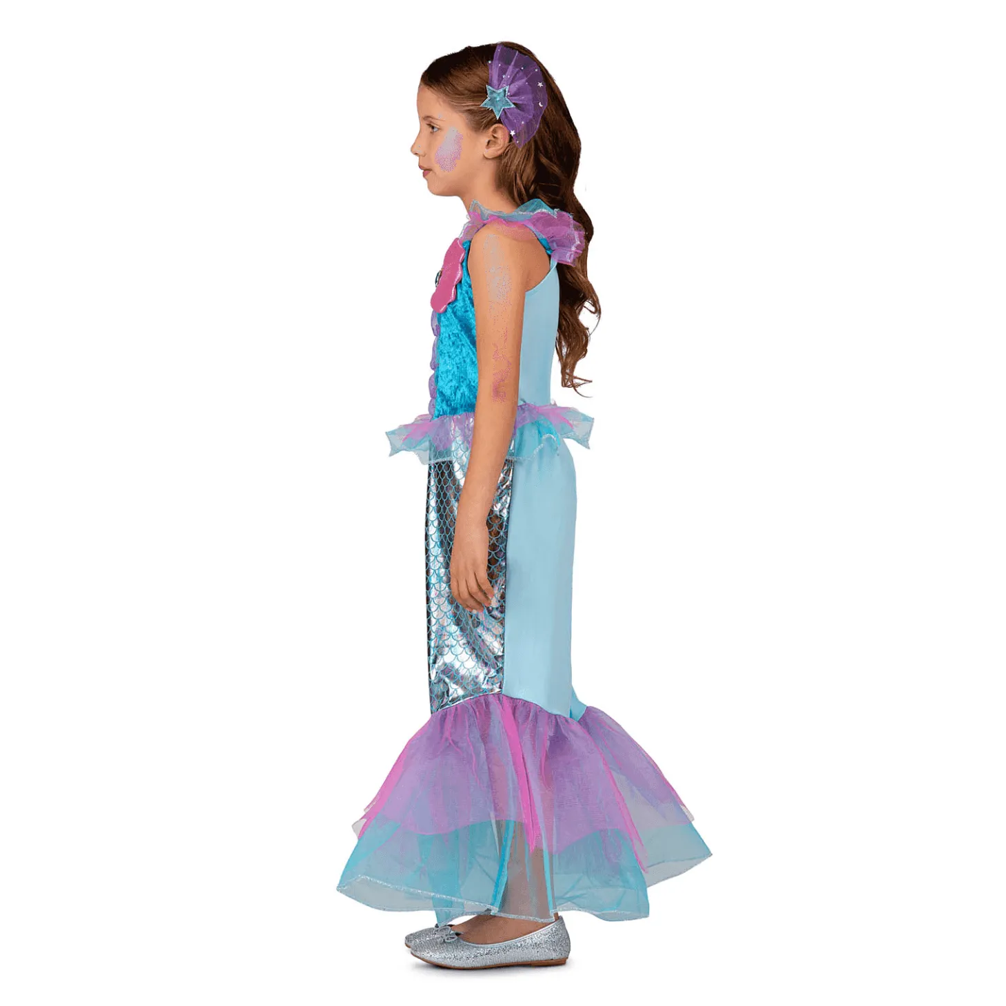 Disfraz de Belleza sirena 5-6 años infantil
