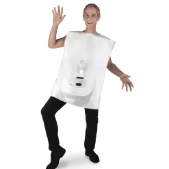 Disfraz de Bidé adulto talla ML