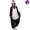Disfraz de Big eyes pingüino adulto talla S