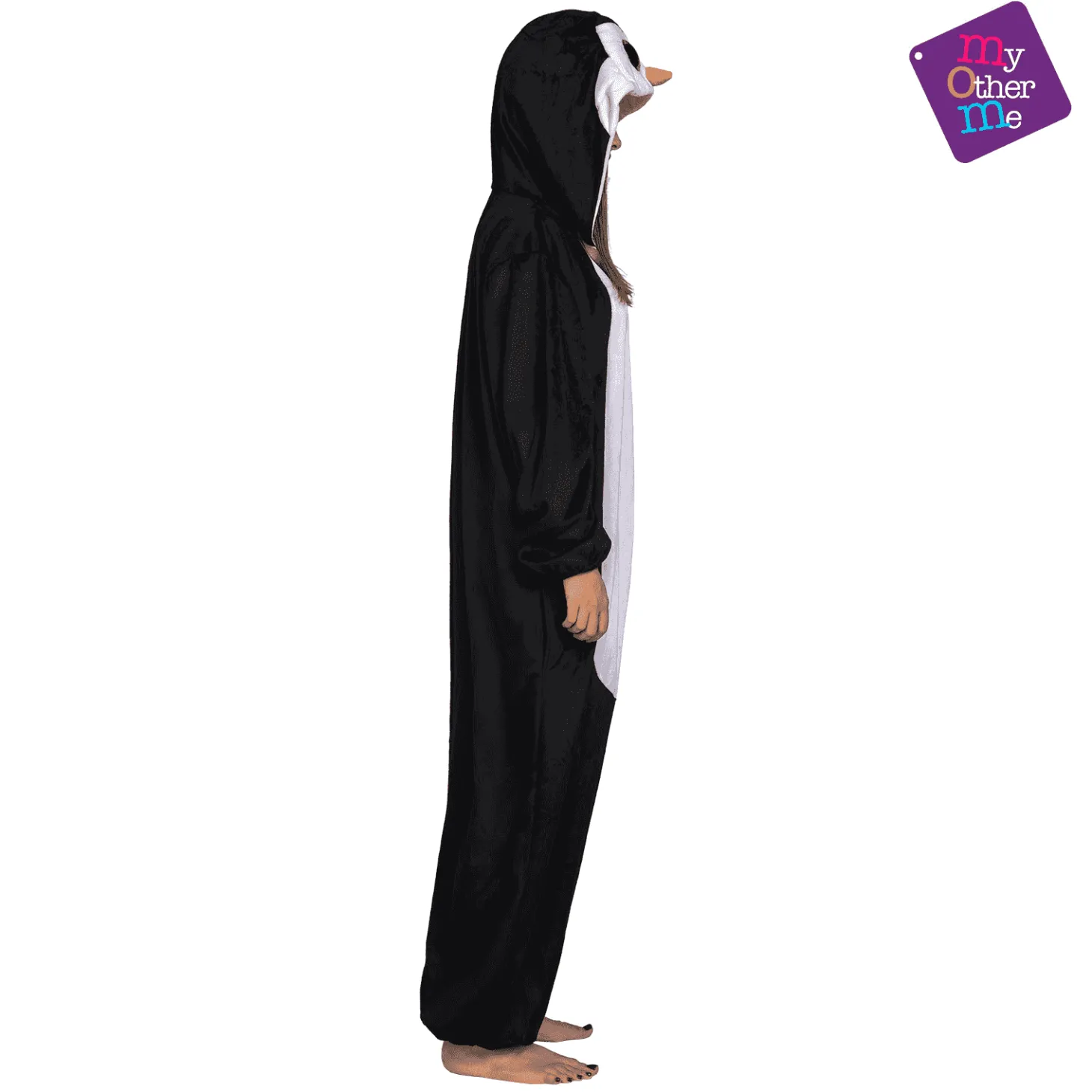 Disfraz de Big eyes pingüino adulto talla S