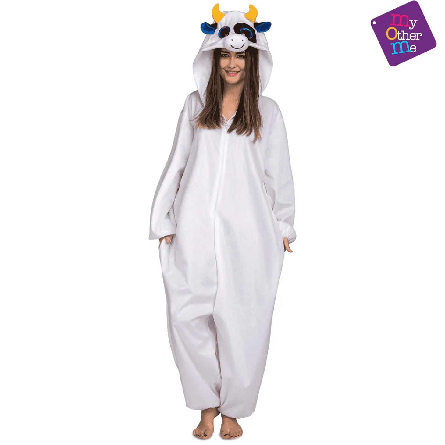 Disfraz de Big eyes vaca ml adulto talla ML