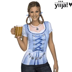 Disfraz de Blue oktoberfest lady adulto talla M