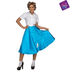 Disfraz de Blue pink lady ml adulto talla ML