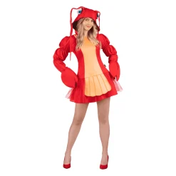 Disfraz de Bogavante chica adulto talla ML