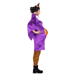Disfraz de Bruja calabaza adulto talla M