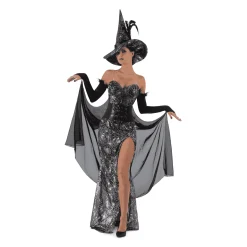 Disfraz de Bruja cuervo adulto talla L