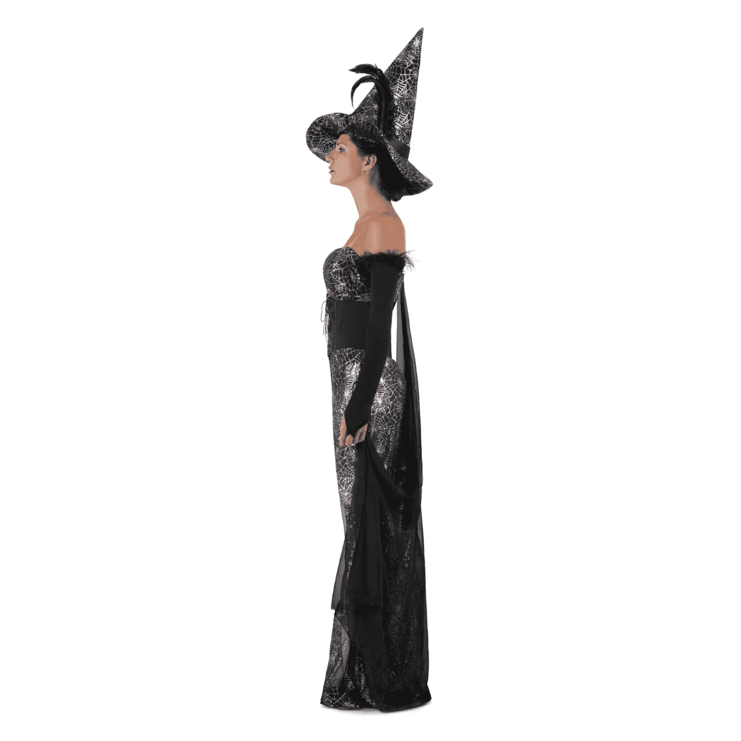 Disfraz de Bruja cuervo adulto talla L