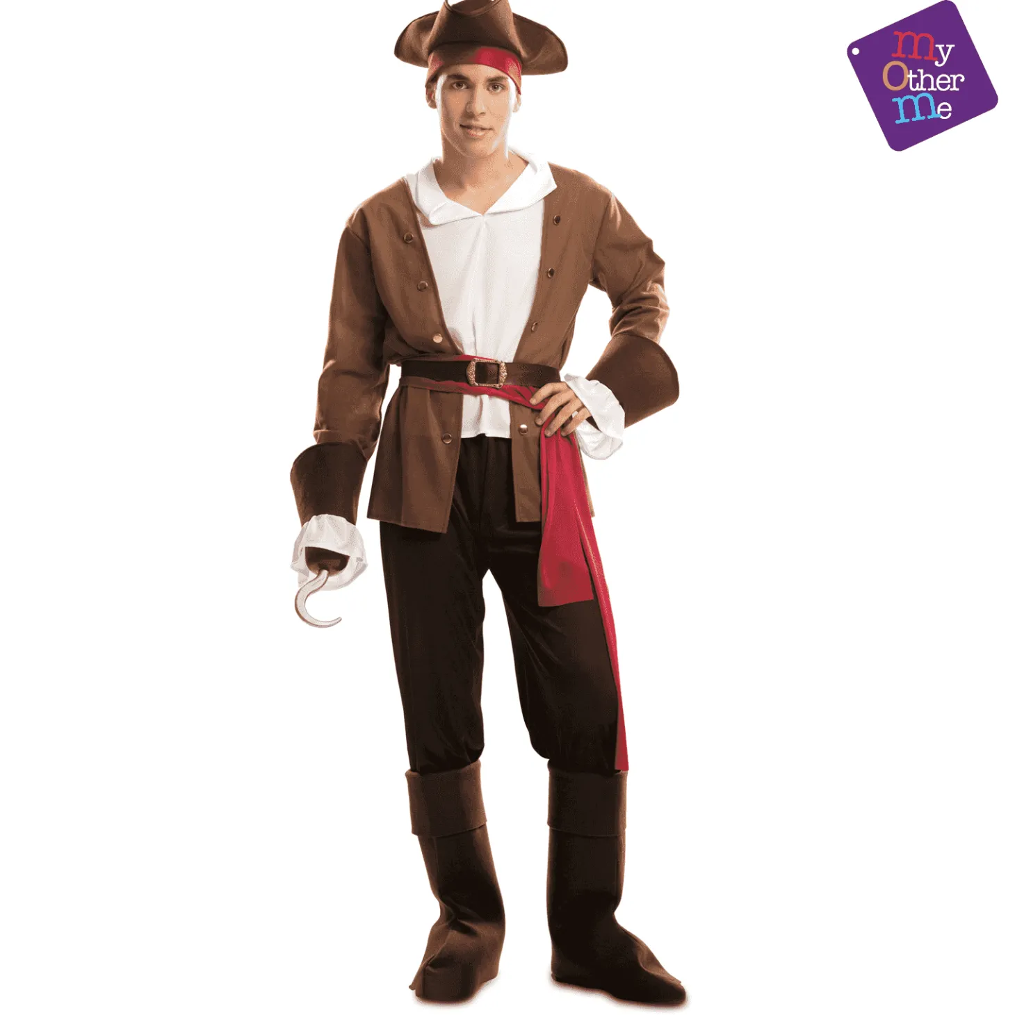 Disfraz de Bucanero adulto talla XL