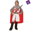 Disfraz de Caballero medieval talla 7-9 años – Ideal para carnaval, fiestas y eventos divertidos