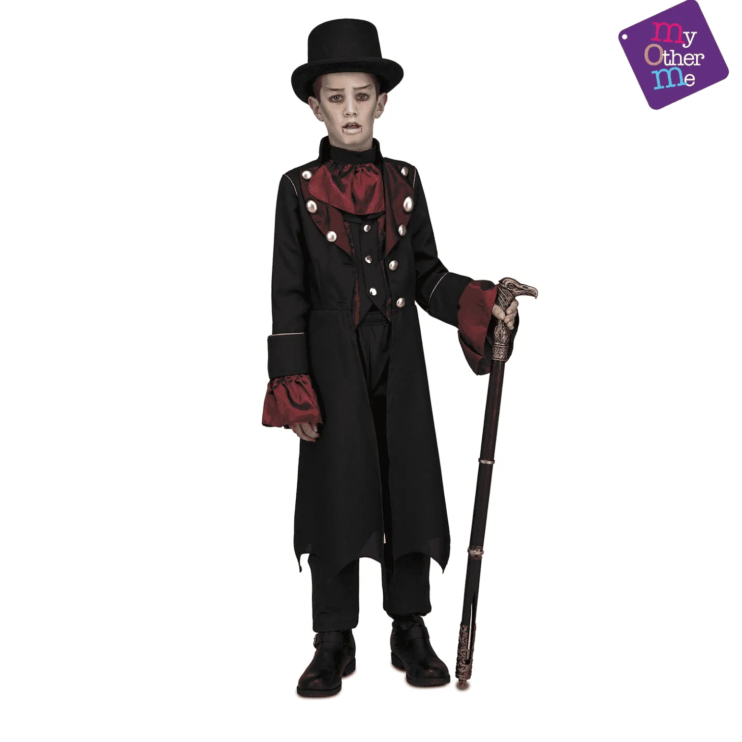 Disfraz de Caballero vampiro 5-6 años infantil