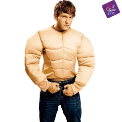 Disfraz de Camiseta musculosa adulto talla ML