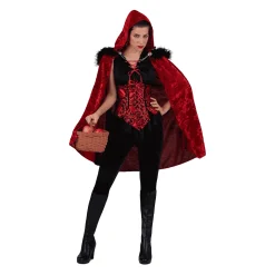 Disfraz de Caperucita roja selva negra adulto talla S