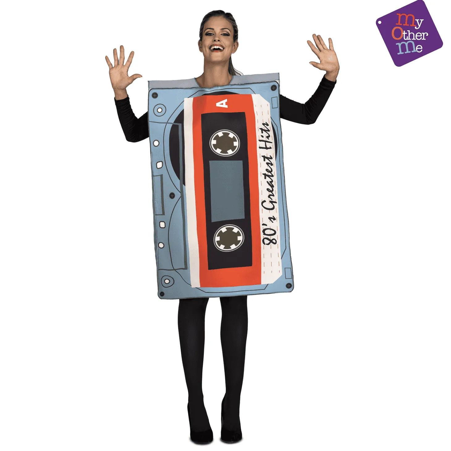 Disfraz de Cassette adulto talla ML