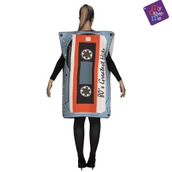Disfraz de Cassette adulto talla ML