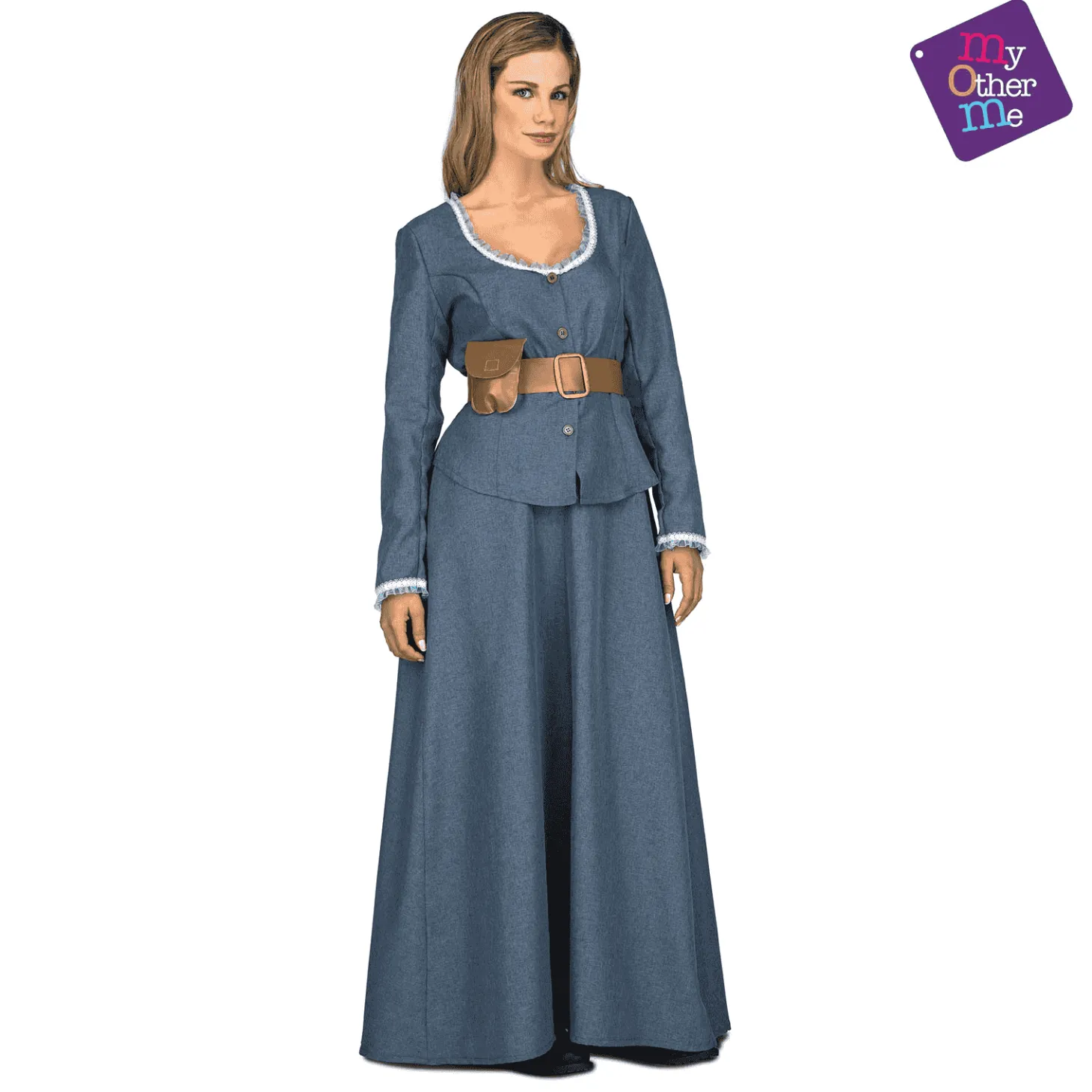 Disfraz de Chica del oeste adulto talla ML