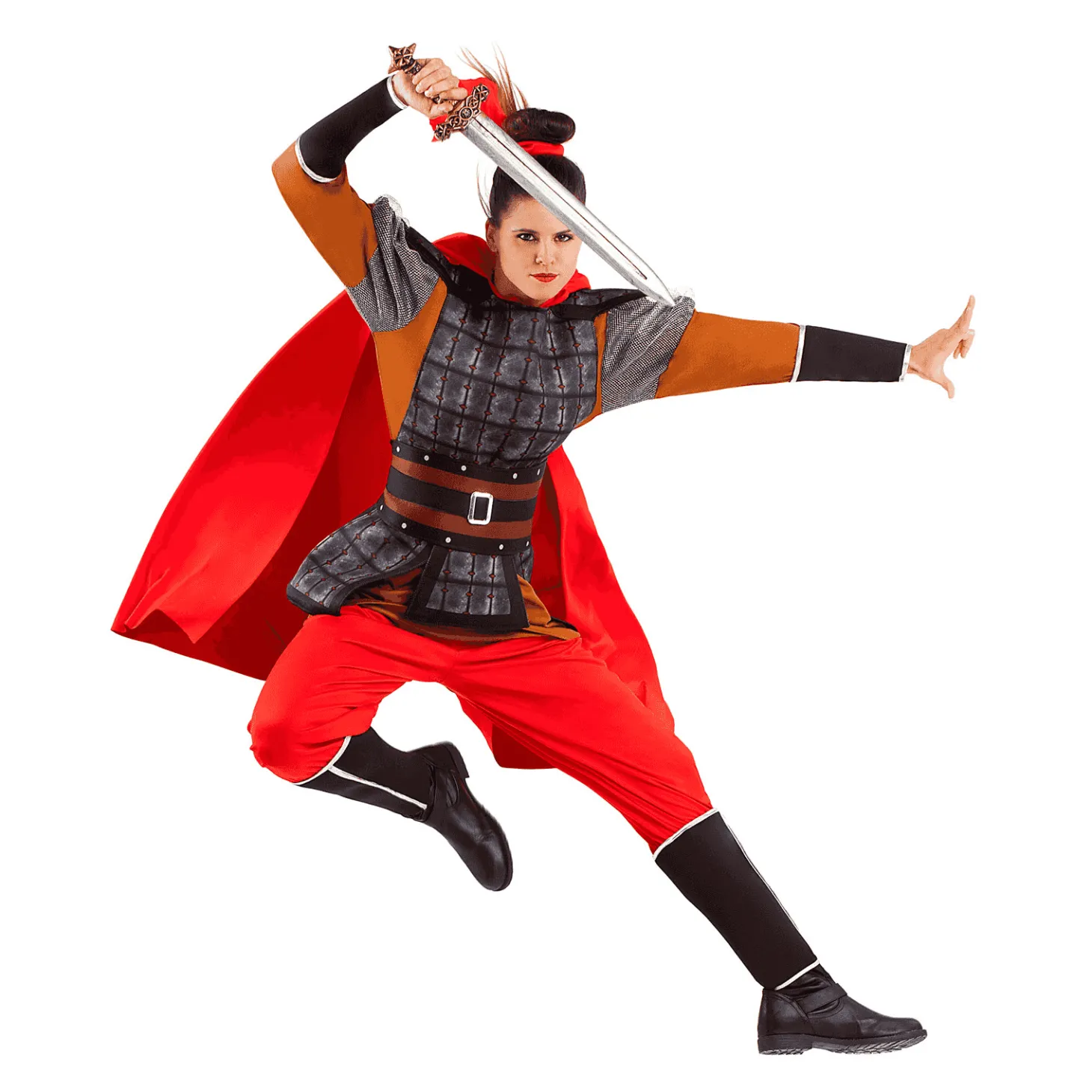 Disfraz de Chinese warrior adulto talla S