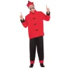 Disfraz de Chino dragón adulto talla ML