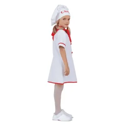 Disfraz de Cocinera talla 10-12 años – Ideal para carnaval, fiestas y eventos divertidos