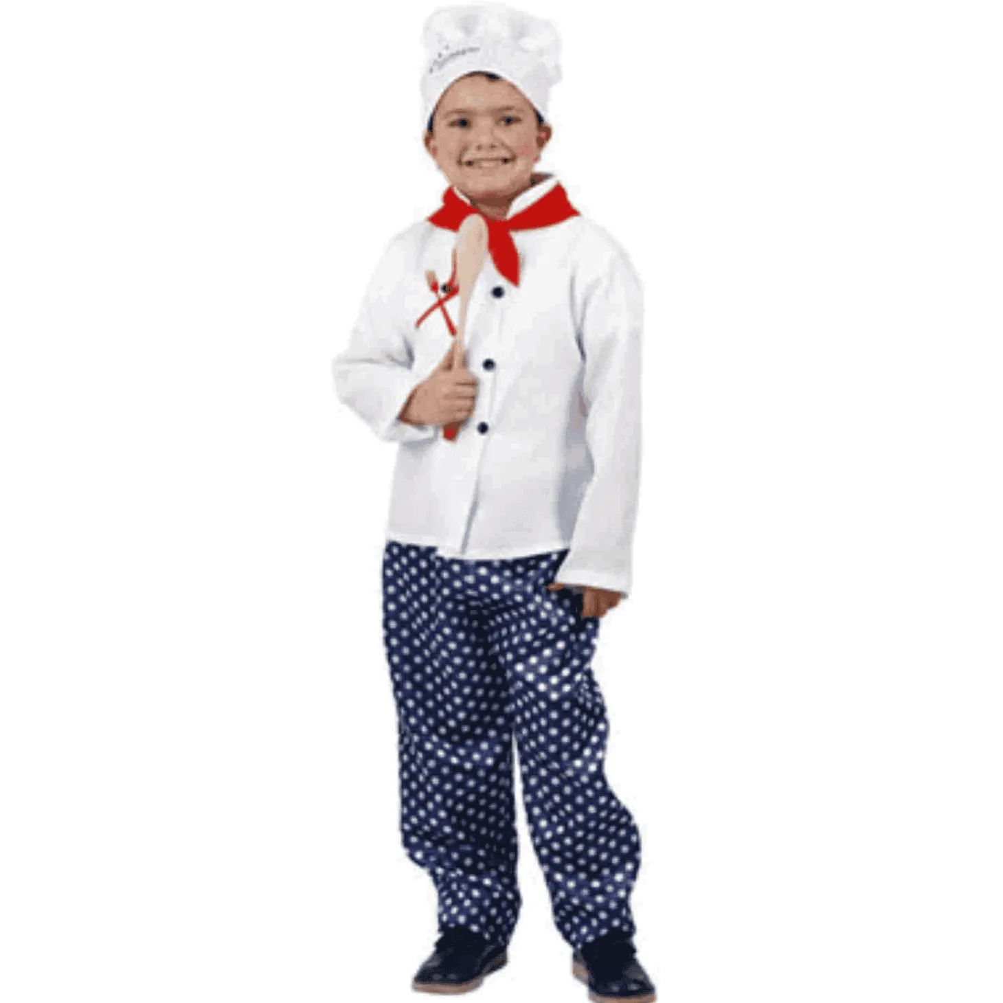 Disfraz De Cocinero Niño Lunar 7-9