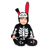 Disfraz de Conejito día de los muertos 7-12 meses bebé