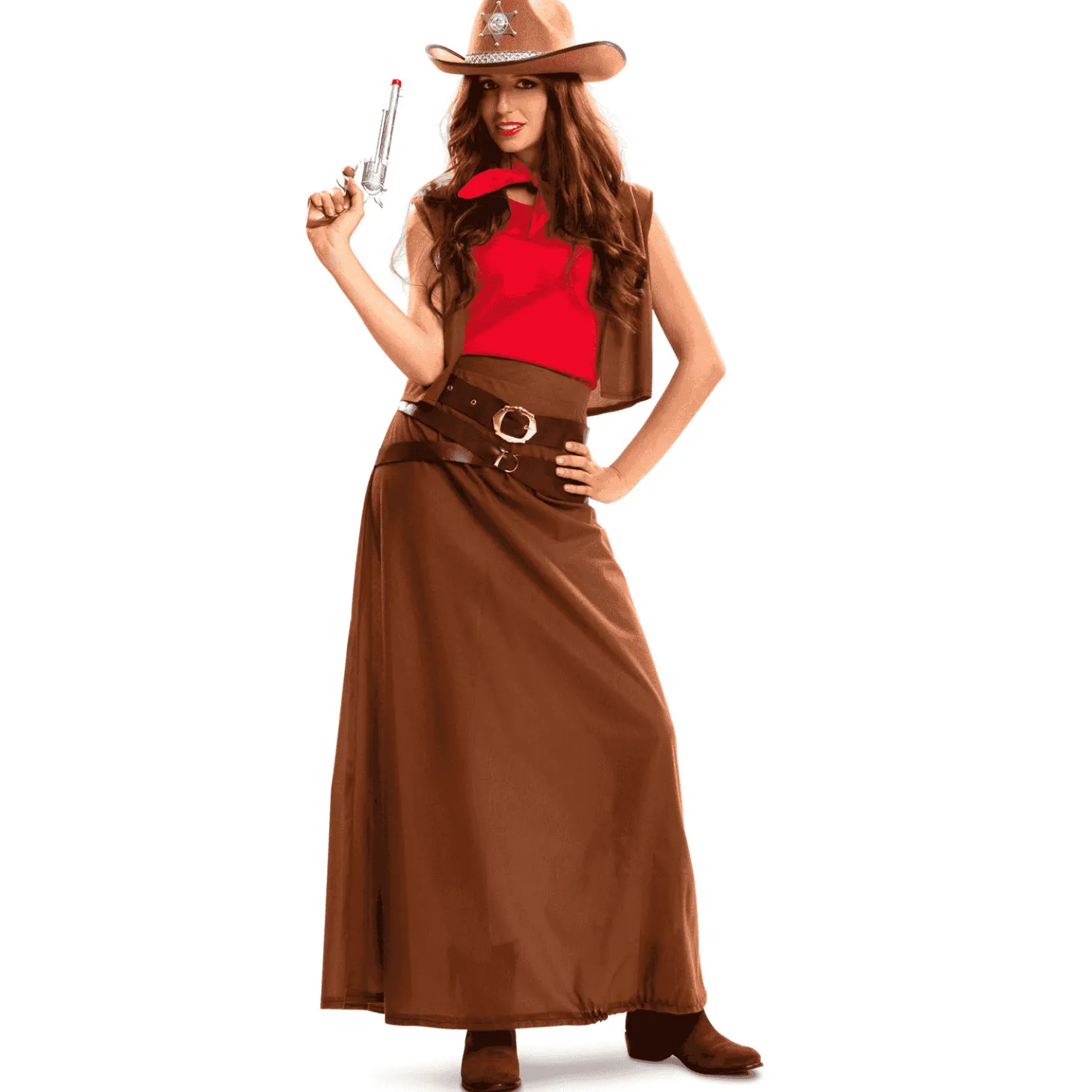 Disfraz de Cowgirl adulto talla XXL